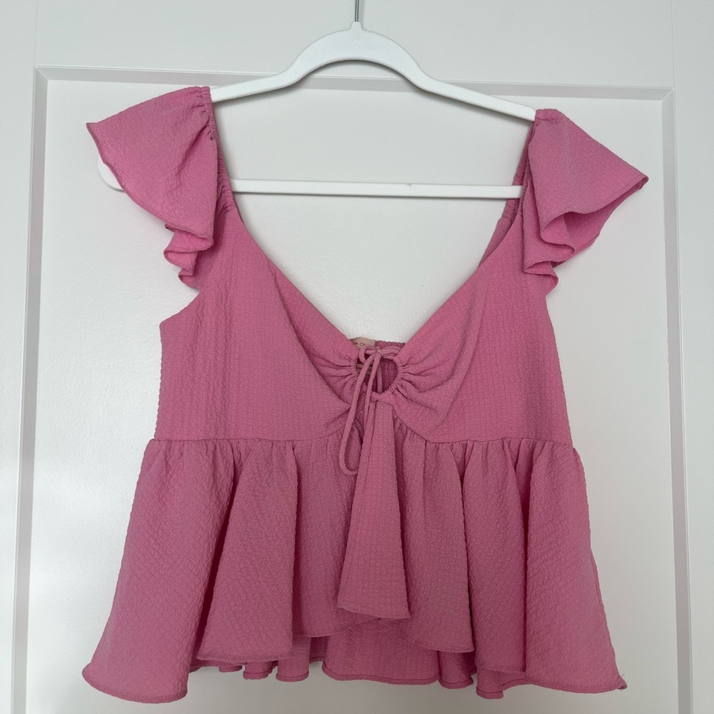 Urban outfitters pink top